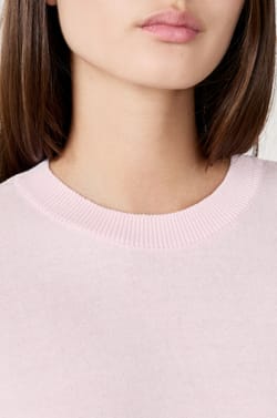 Short-sleeved sweater;${refinementColor}