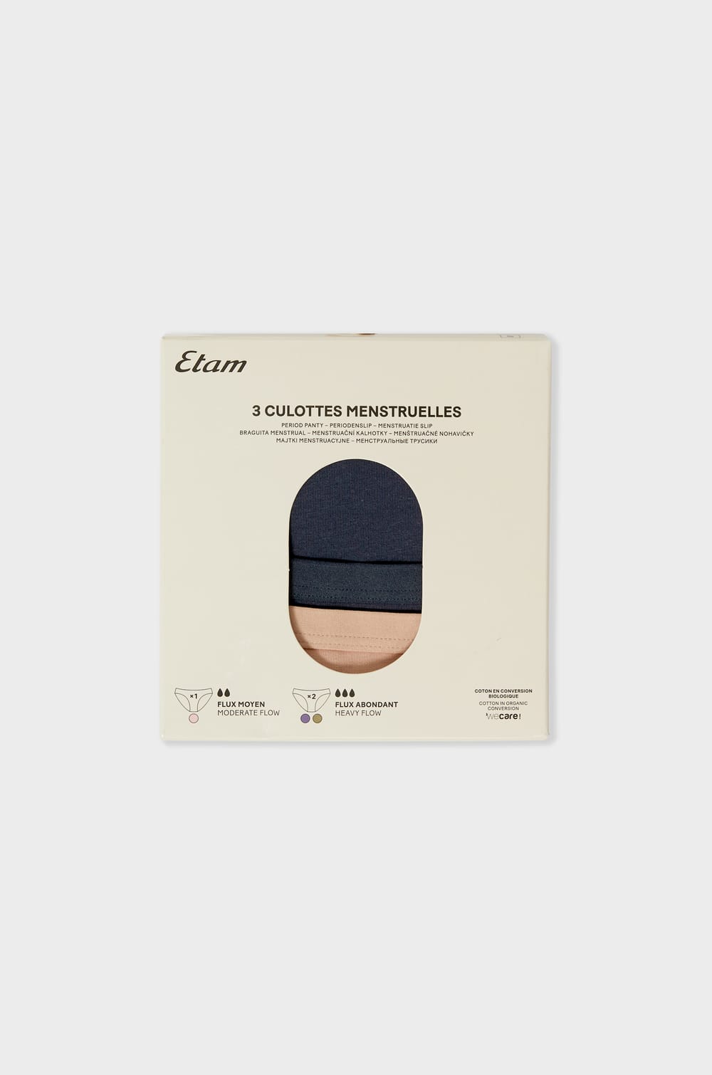 Braguitas menstruales - Flujo abundante;${refinementColor}