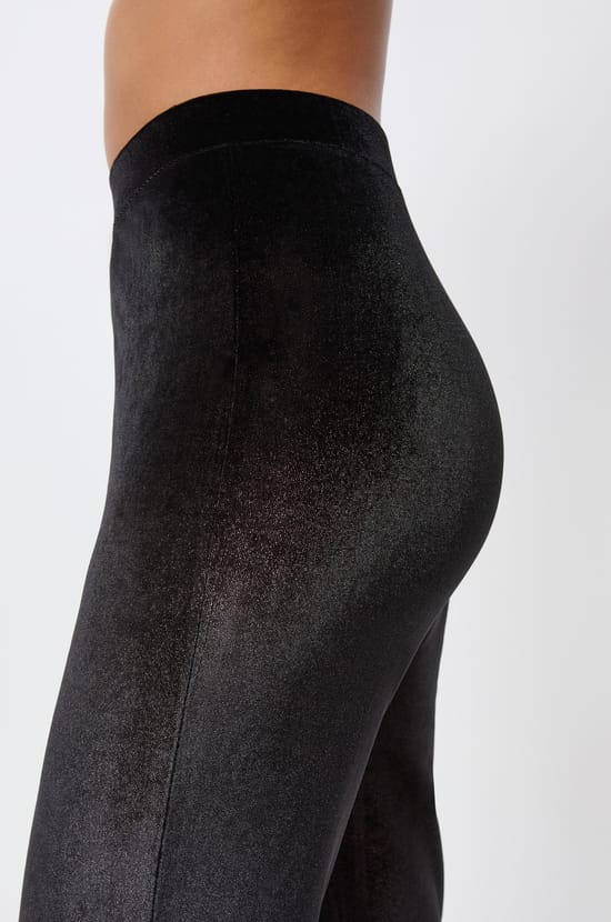 Wide-Cut Iridescent Leggings;${refinementColor}
