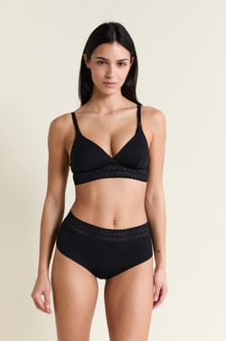 Maternity midi brief with lace details;${refinementColor}