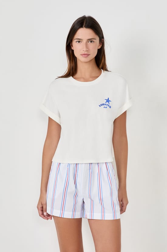 Cotton pyjama T-shirt;${refinementColor}