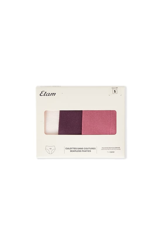 Lot de 3 culottes en coton ;${refinementColor}