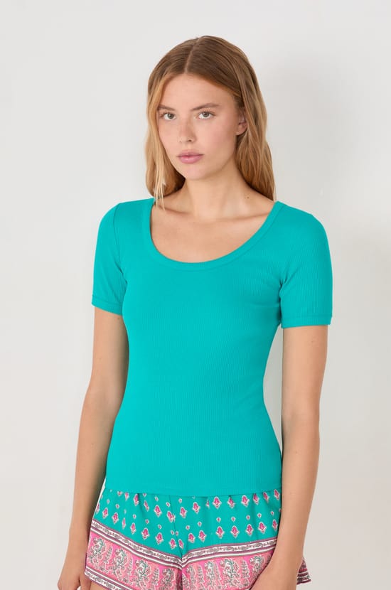 T-shirt de pyjama;${refinementColor}