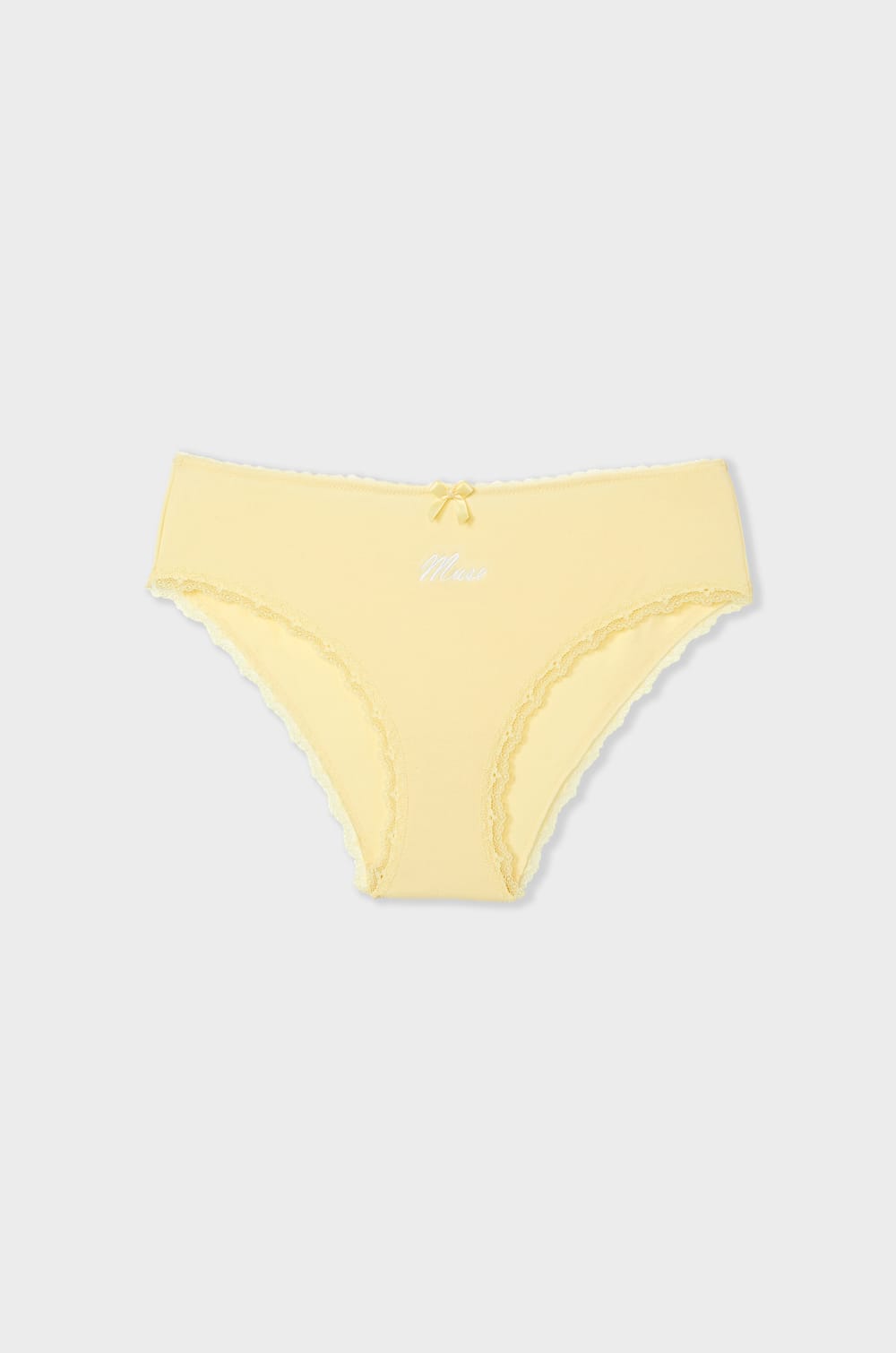 Shorty en coton brodé;${refinementColor}