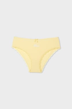Shorty en coton brodé;${refinementColor}