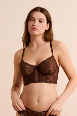 Bustier-BH mit Stickerei;${refinementColor}