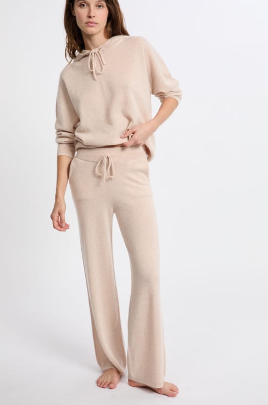 Pantalon de pyjama en cachemire;${refinementColor}