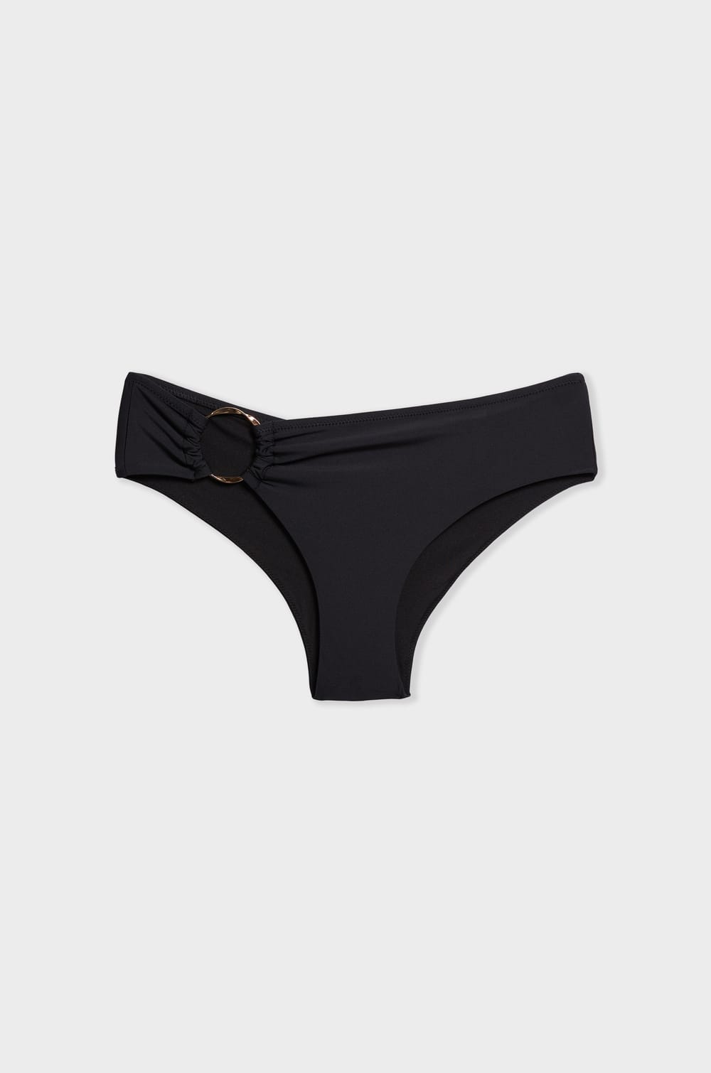 Hipster bikini bottom with ring detail;${refinementColor}