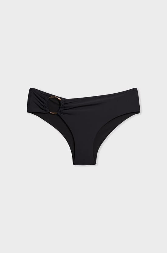 Hipster bikini bottom with ring detail;${refinementColor}