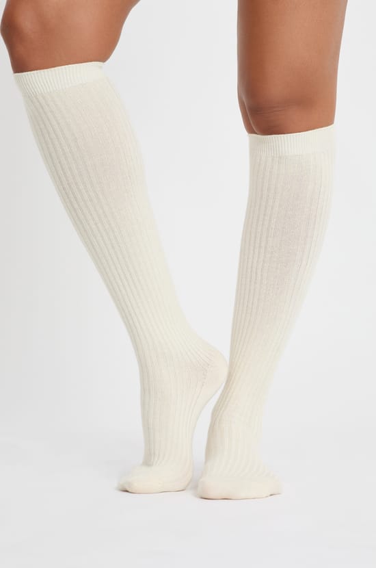 Chaussettes effet côtelé;${refinementColor}