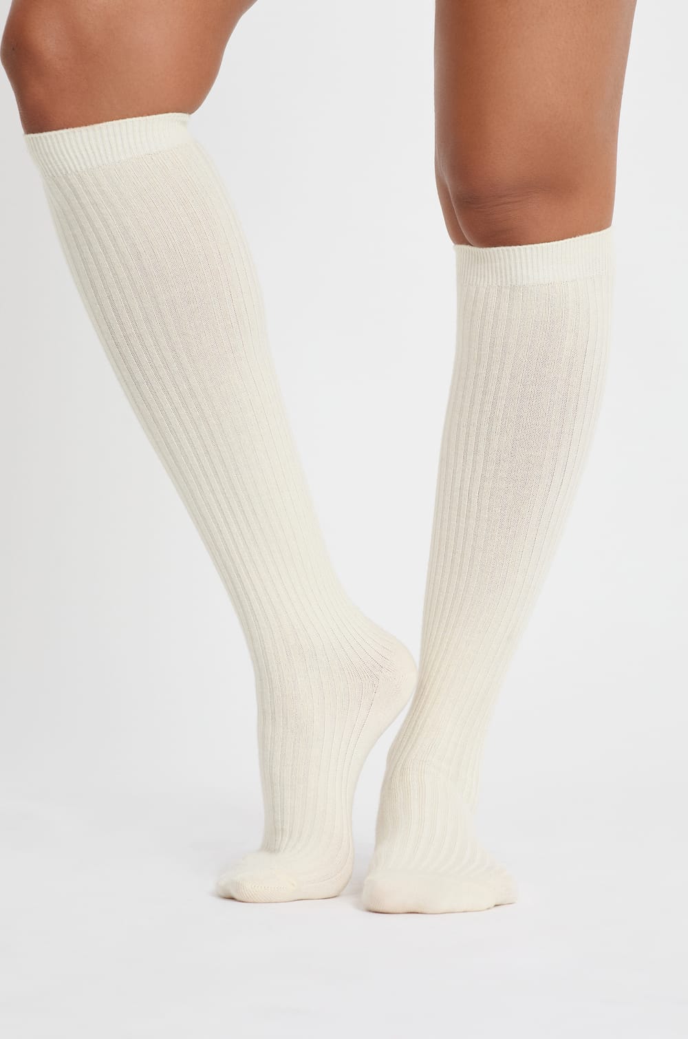 Chaussettes effet côtelé;${refinementColor}