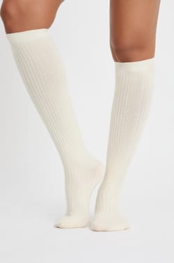 Chaussettes effet côtelé;${refinementColor}