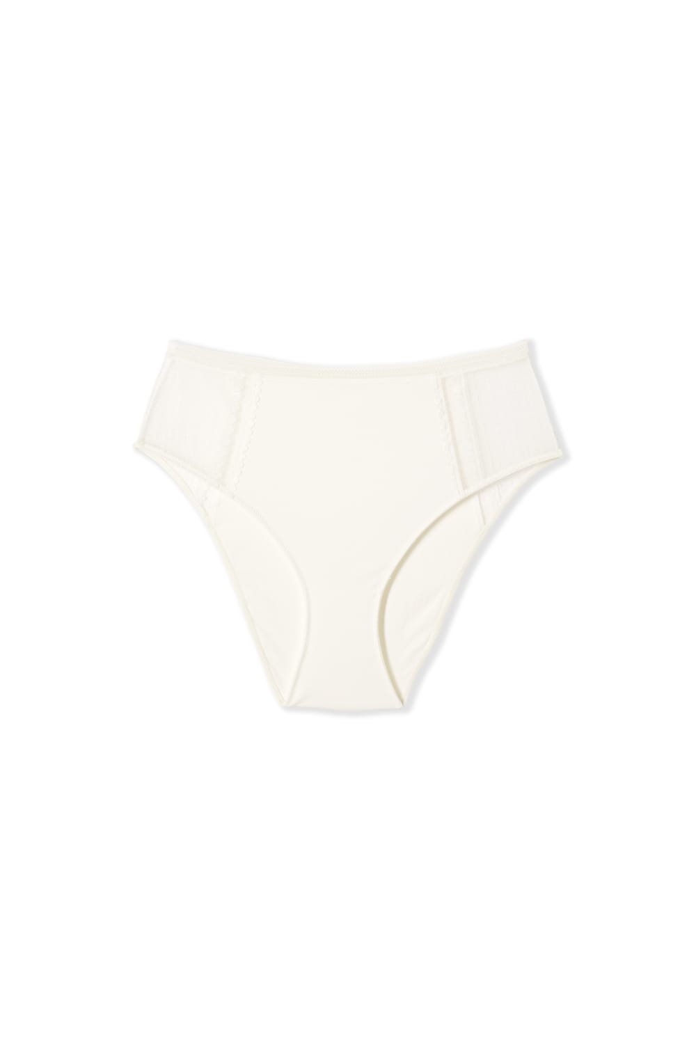 High-Waist Briefs with Lace Details;${refinementColor}