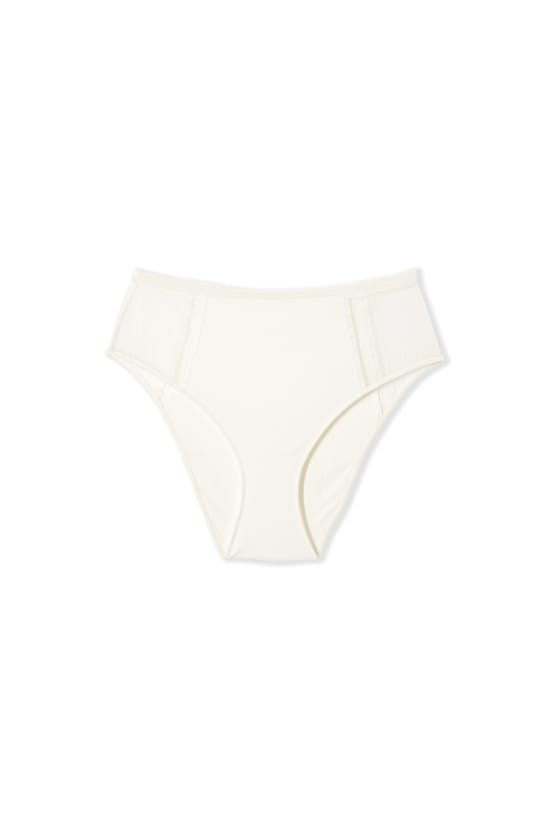 High-Waist Briefs with Lace Details;${refinementColor}