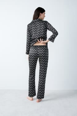 Satin Pyjama Bottoms;${refinementColor}