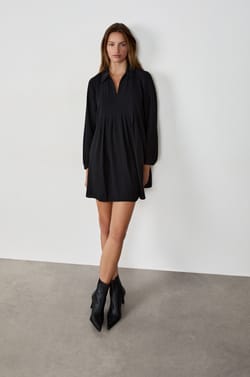 Short Flowing Dress;${refinementColor}