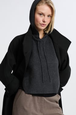 Col amovible cagoule avec capuche;${refinementColor}