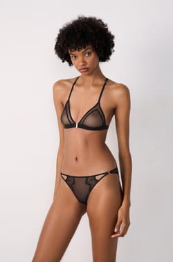 Bikini-Slip aus T&uuml;ll;${refinementColor}