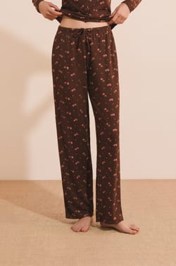 Pantalon de pyjama &agrave; motifs;${refinementColor}