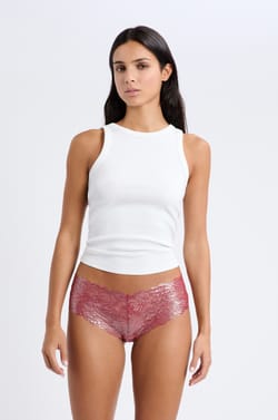 Hipster V-shape en dentelle;${refinementColor}