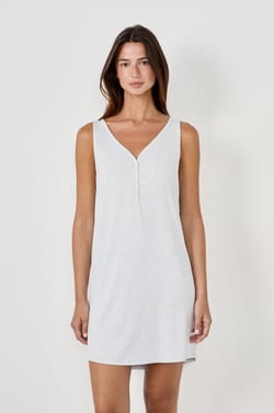 Camisón tirante de modal;${refinementColor}