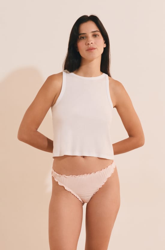 Culotte en coton;${refinementColor}