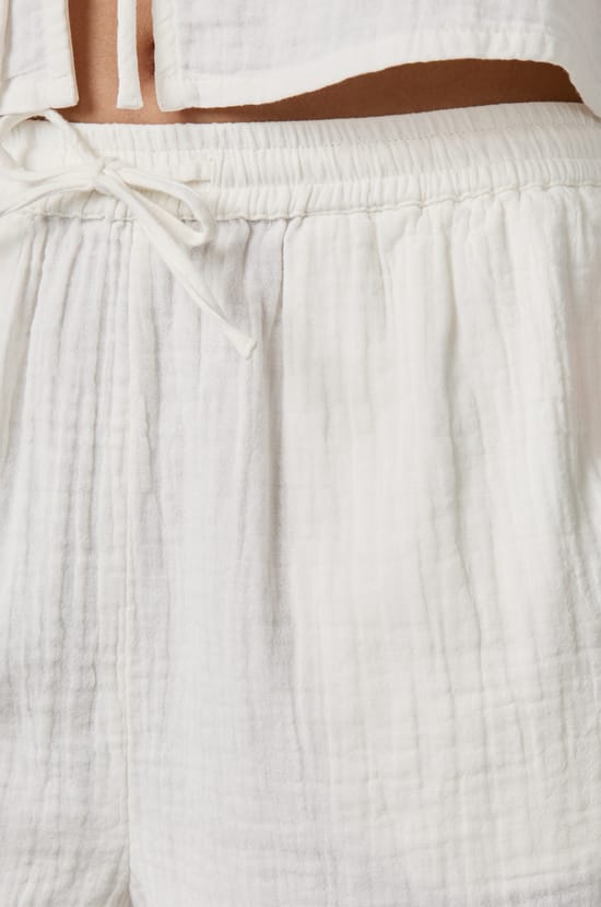 Cotton Pyjama Shorts;${refinementColor}