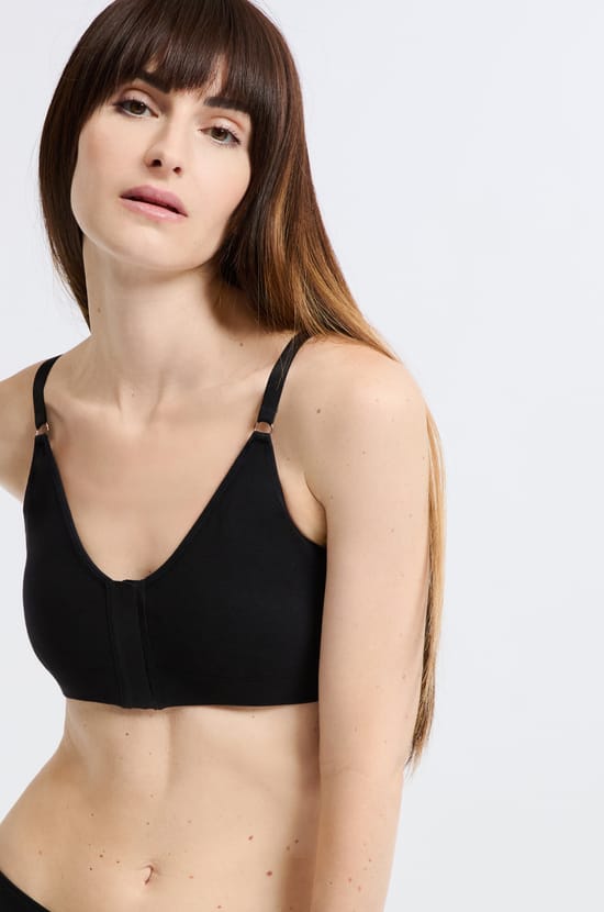 Post-mastectomy Cotton Bralette;${refinementColor}