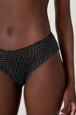 Polka dot tulle hipster;${refinementColor}