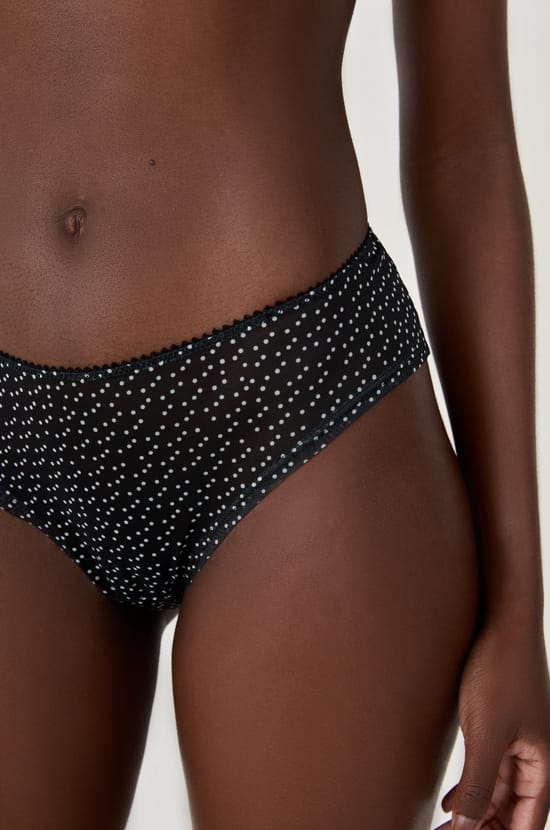 Polka dot tulle hipster;${refinementColor}