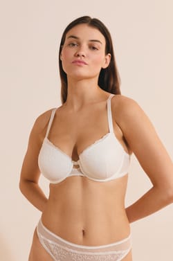 Soutien-gorge N.4 - Le coques fines avec broderie;${refinementColor}