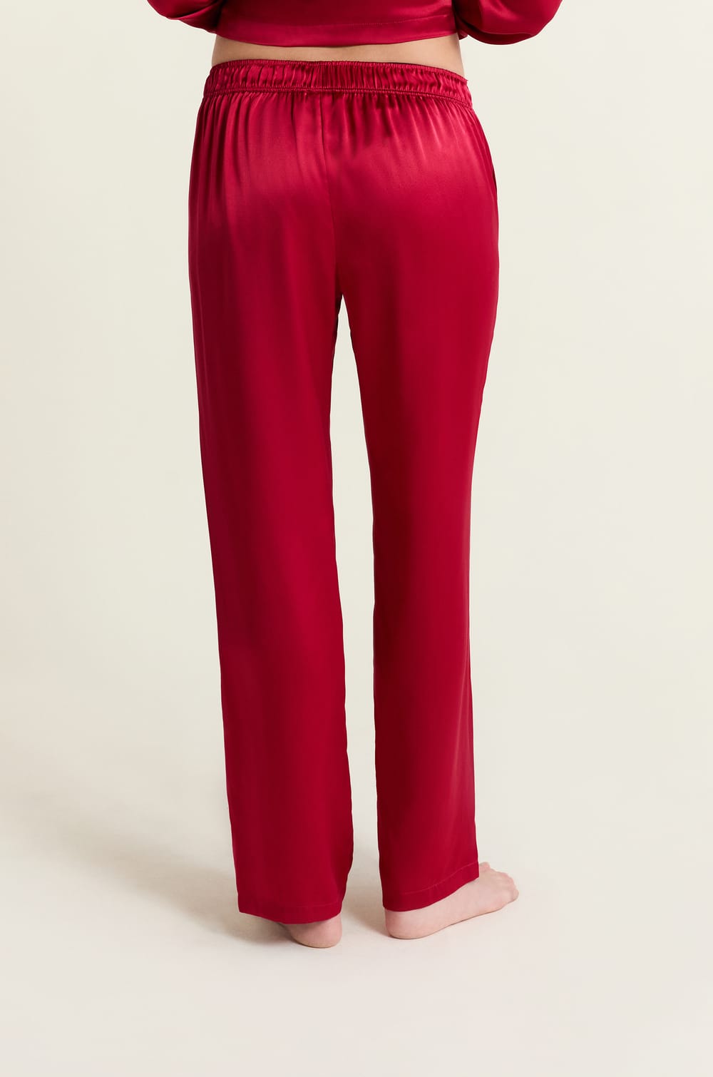 Silk Pyjama Trousers;${refinementColor}