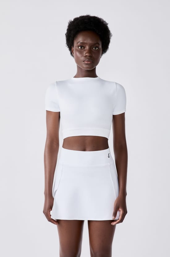 2-in-1 Short-Sleeved Sports Top;${refinementColor}