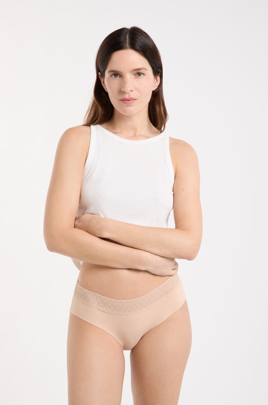 Shorty en coton couture arri&egrave;re;${refinementColor}