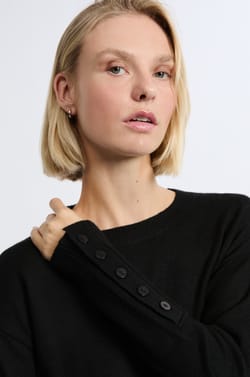 Round Neck Sweater with Wool;${refinementColor}