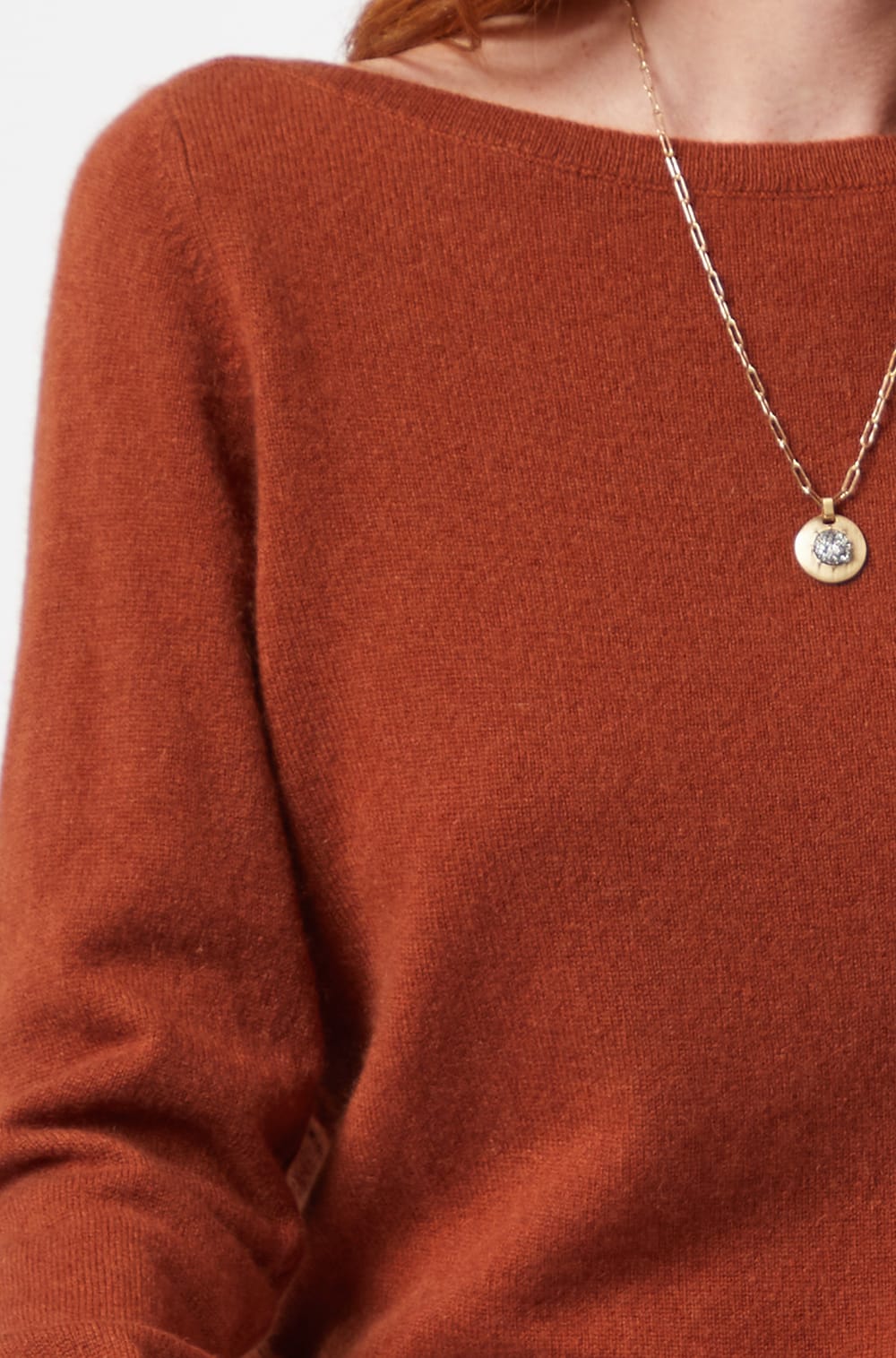 Pull Col V En Cachemire Garçon