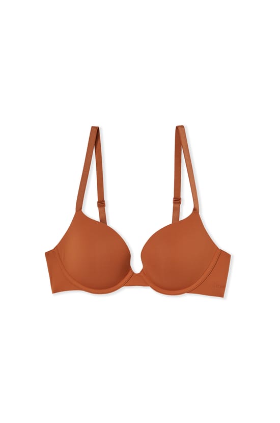 Soutien-gorge N.2 - Le push up plongeant en microfibre;${refinementColor}