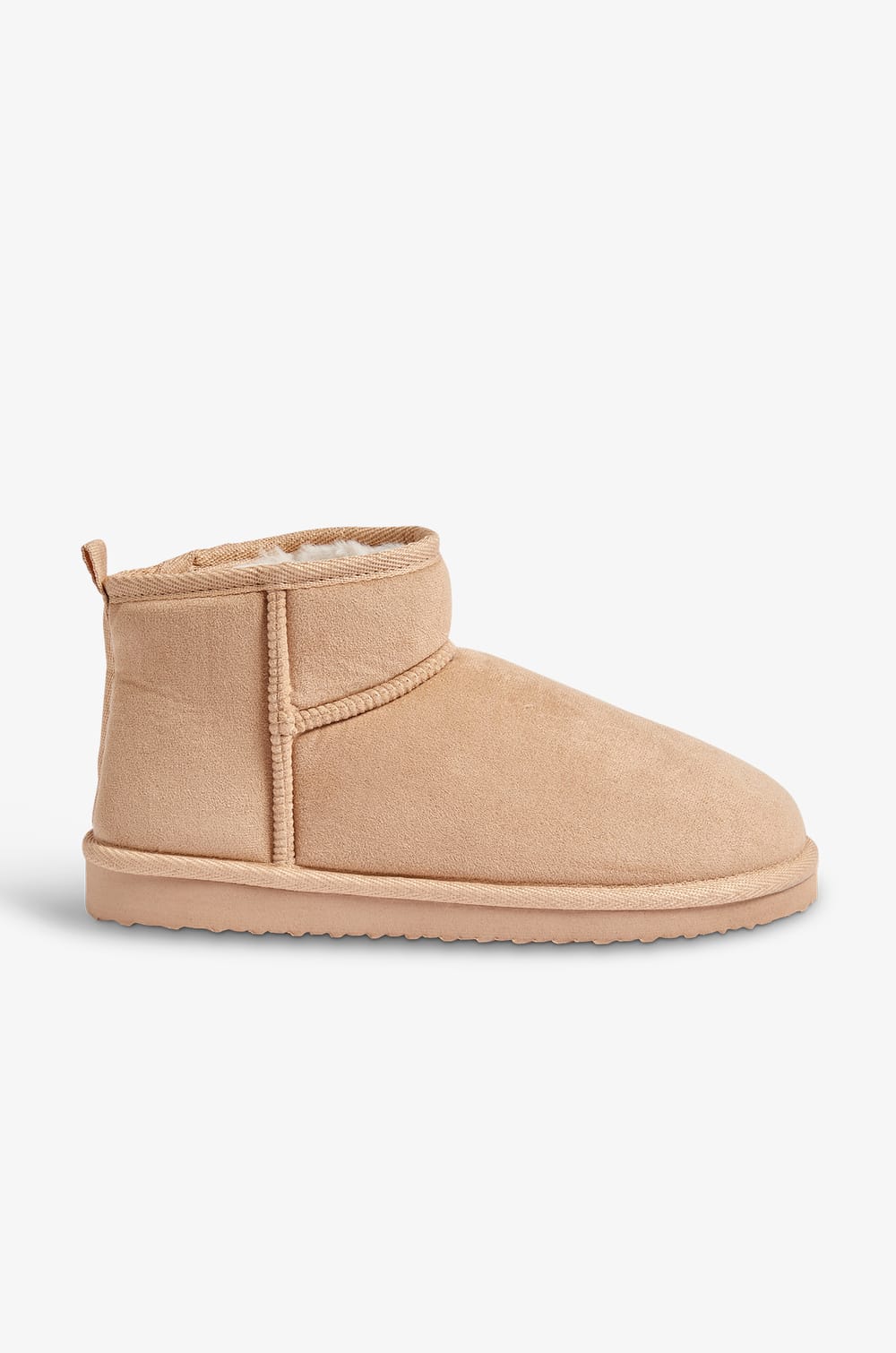 Lined Ankle Boot Slippers;${refinementColor}