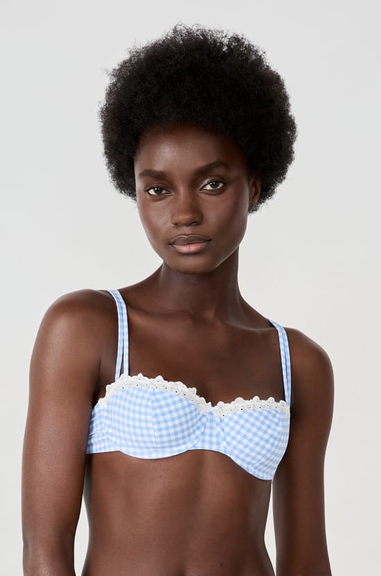 Bra N.9 - Balconette with Embroidery;${refinementColor}