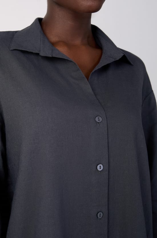 Chemise de plage rayée;${refinementColor}