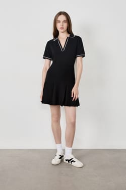 Polo manches courtes en coton;${refinementColor}