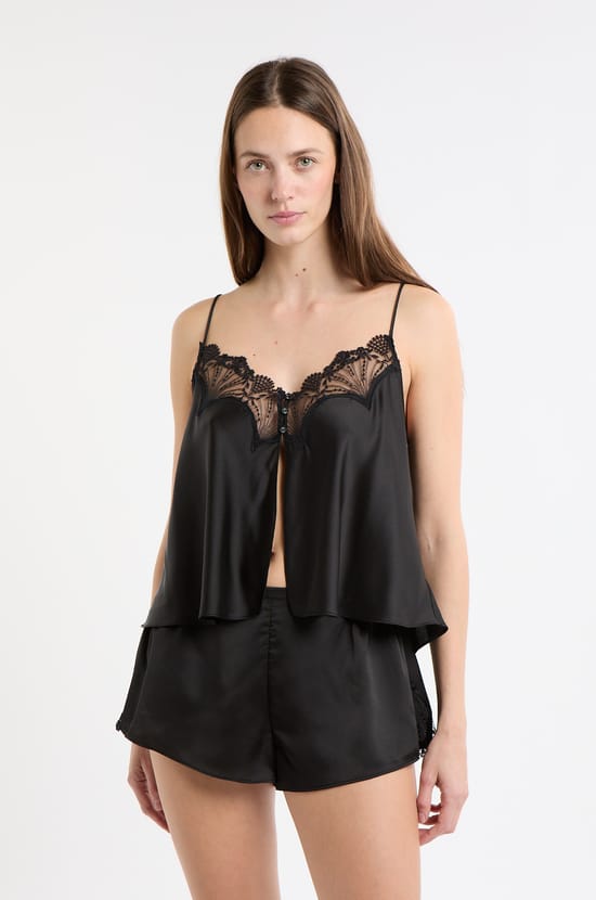 Short satiné;${refinementColor}