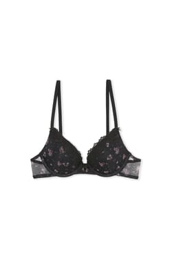 Soutien-gorge N.2 - Le push-up plongeant en tulle;${refinementColor}