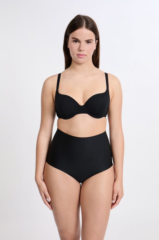 Braguita moldeadora de cintura alta - Sujeción fuerte;${refinementColor}