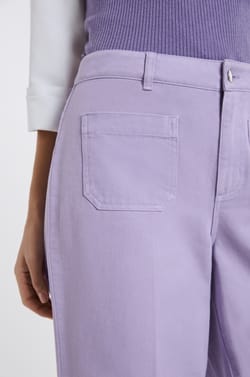 Straight Jeans with Front Pockets;${refinementColor}