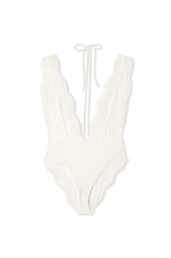 Body avec d&eacute;collet&eacute; en V;${refinementColor}