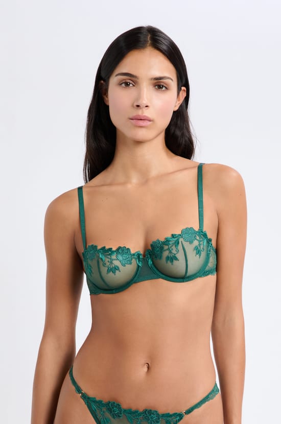 Bra N.9 - Embroidered Balconette;${refinementColor}