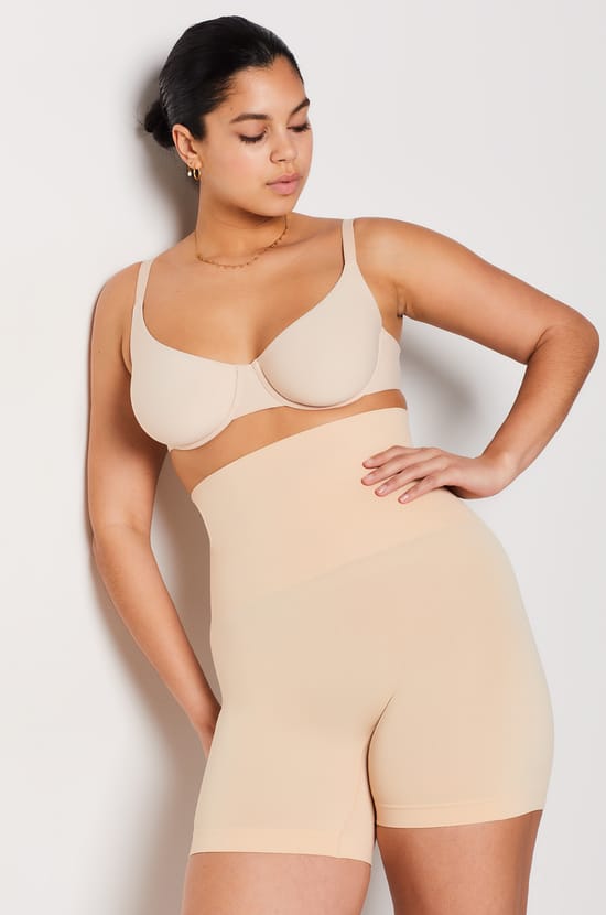 High-Waist Shaping Brief - Medium Support;${refinementColor}