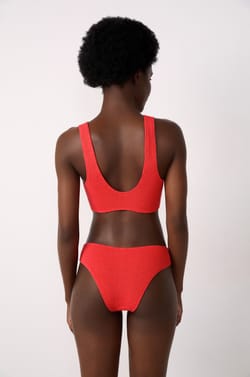 Triangel bikinitop van rekbaar materiaal;${refinementColor}