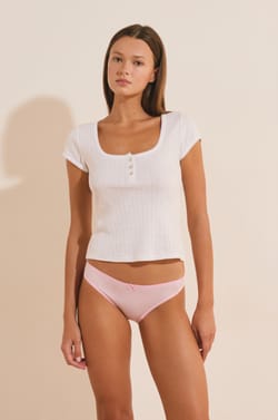 Pack Of 3 Cotton Panties;${refinementColor}